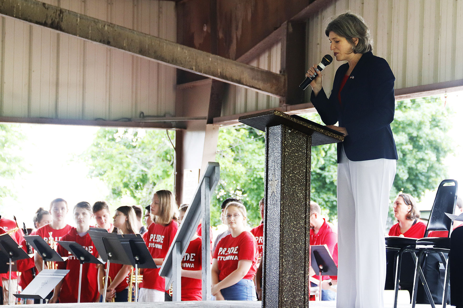Ernst speaking
